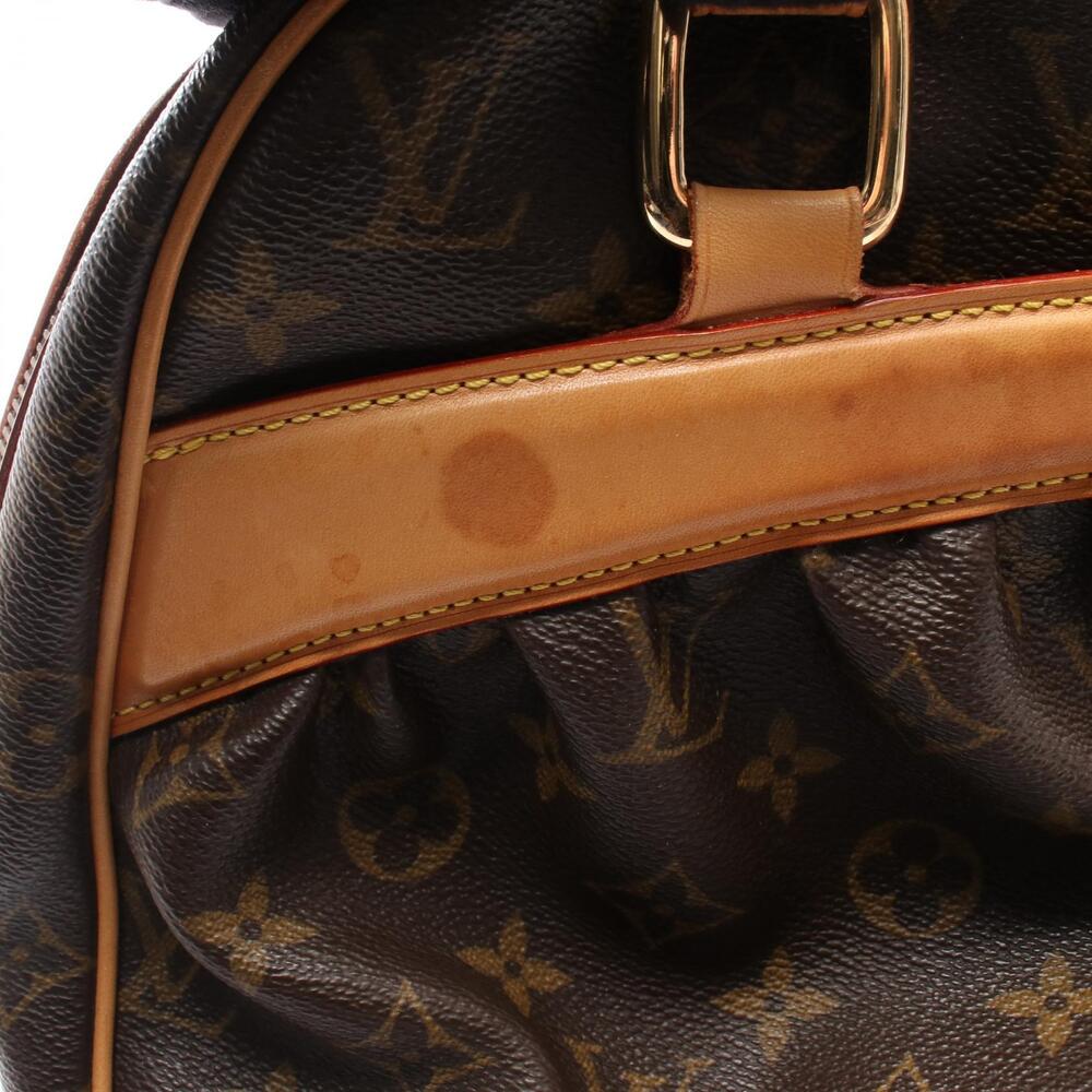 Louis Vuitton Mitsy Handbag Canvas Leather Monogram Brown - Picture 5 of 9
